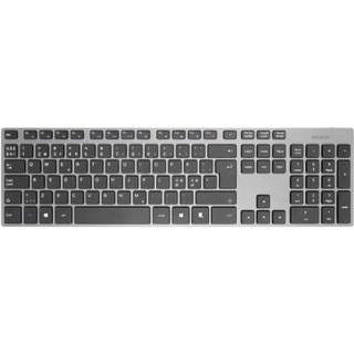 Deltaco Wireless Keyboard Dark Grey - Tastatur - Nordisk - Grå
