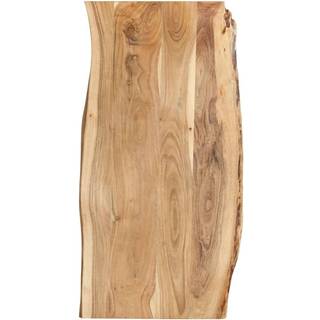 bordplade 118x(50-60)x2,5 cm massivt akacietræ