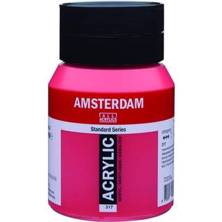 Amsterdam Standard akrylmaling 317 Transparent red Medium - 500 ml