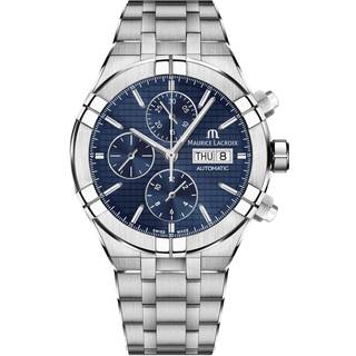 Maurice Lacroix Aikon Automatic Chronograph 44mm AI6038-SS002-430-1 - Herre - 44 mm - Analog - Automatisk - Safirglas