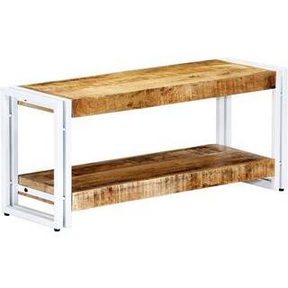 tv-skab 90 x 30 x 40 cm massivt mangotræ
