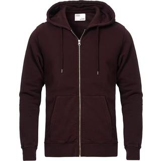 Colorful Standard Classic Organic Full Zip Hood Oxblood Red