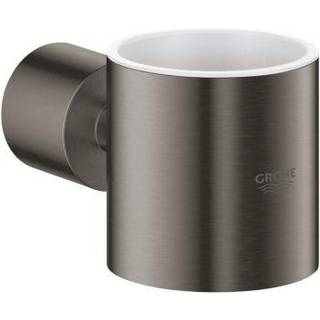 Grohe Atrio New glasholder Materiale: metal, Børstet Hard Graphite