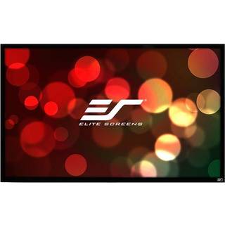Elite Screens ezFrame 16:9 CineWhite fast ramme projektorlærred, 150 tommer