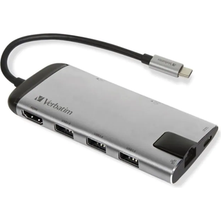 Verbatim - docking station - USB-C - HDMI - GigE
