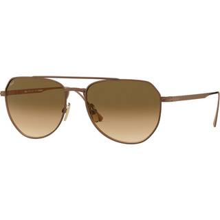 Persol Unisex PO5003ST 800351 Occhiali da sole Titanium Brun Brun Pantos Normal Skygge