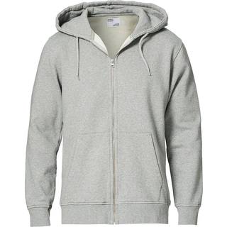 Colorful Standard Classic Organic Full Zip Hood Heather Grey