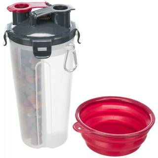 Trixie Food and water container plastic 2 × 0.35 l/ø 11 × 23 cm