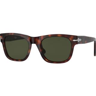Persol Unisex PO3269S 24/31 Solbriller Acetat Skildpadde Grøn Firkantet Normal