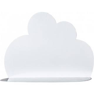 Magnetisk Sky hylde i hvid metal