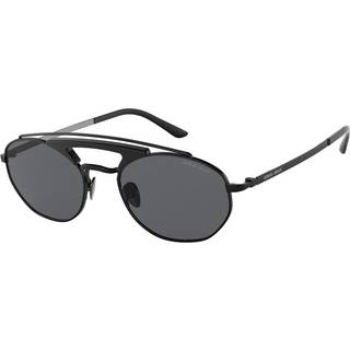 Giorgio Armani AR6116 300187 53 Solbriller Mænd Black - Matte Black - 53mm