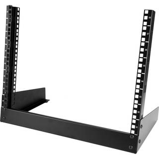 StarTech.com RK8OD - 8U - 2-Post Open Frame Rack Cabinet