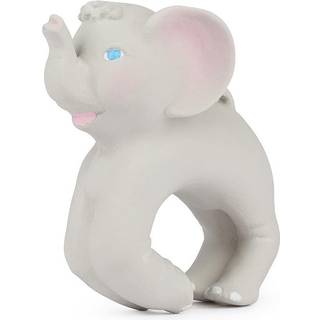 oli and carol Nelly the Elephant Baby Teether