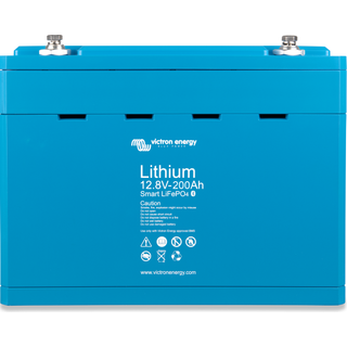 Fritidsbatteri / forbrugsbatteri Victron Smart LiFePO4, litium, 12 V, 200 Ah, 237 x 321 x 152 mm