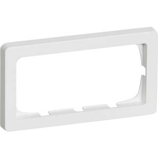 LK Fuga Baseline 63 ramme - 2 modul - Vandret - Hvid