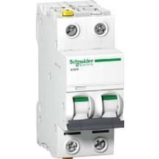 Schneider Acti9 iC60H 2P 6A Dobbelt terminal C-karakteristik 10/16kA 230V Bredde 36mm