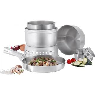 Tatonka Multi Set + Alcohol Burner Spritkogeapparater størrelse One Size farve stainless