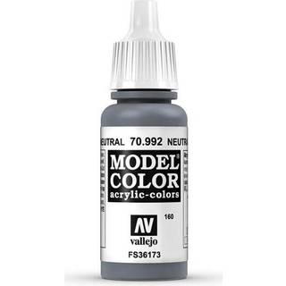 Vallejo Model Color 17Ml Neutral Grey [Levering: 1-2 dage]