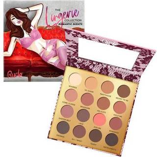 Rude Cosmetics Lingerie Collection - 16 Matte Eyeshadow Palette - Romantic Night