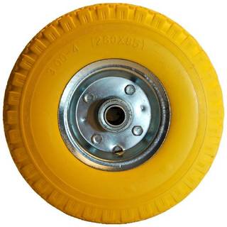 Hjul punktrfri 3,00x4" (sækkevogn) 150/250 kg.