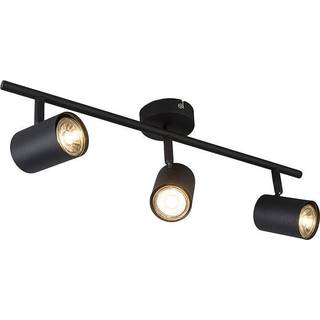 Moderne spotlight sort vippelig 3-lys - Jeana