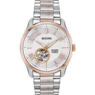 Bulova 98A213 Wilton Two Tone Automatic Bracelet Watch - W09281