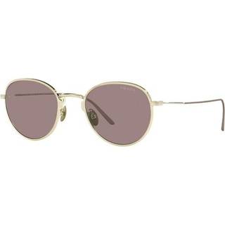 Prada PR 53WS 06Q06I 50 Solbriller Mænd Guld - Satin Pale Gold - 50mm