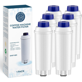 Vandfilter Kompatibelt med DeLonghi - Pure Wave KWF-001 - 6 Stk.