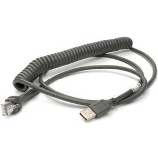 Datalogic USB Cable - Coiled - 9FT