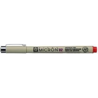 Sakura Pigma Micron - rød 02
