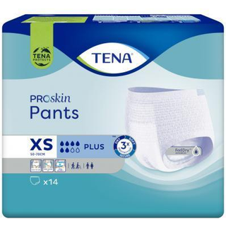 TENA ProSkin Pants Plus Str. XS Medicinsk udstyr 14 stk