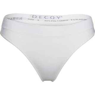 Decoy microfiber string Hvid - Large