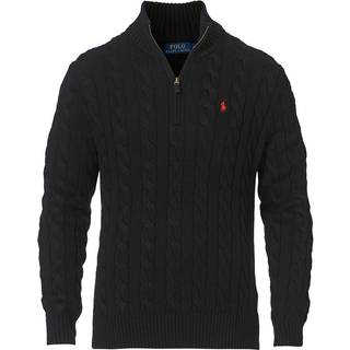 Polo Ralph Lauren Herren Troyer schwarz unifarben