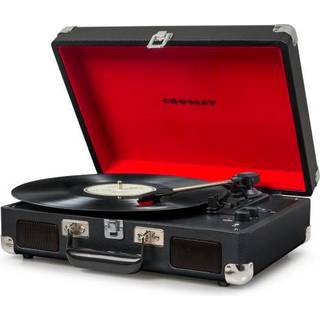 Crosley Cruiser Deluxe Pladespiller (Purple Ash - PS4) 2 vejs Bluetooth OUT