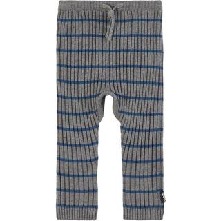 Molo - Sigmund strik bukser - Slim Stripe - 56 / Grå