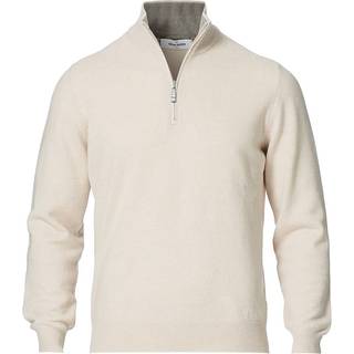 Gran Sasso Wool/Cashmere Half Zip Cream