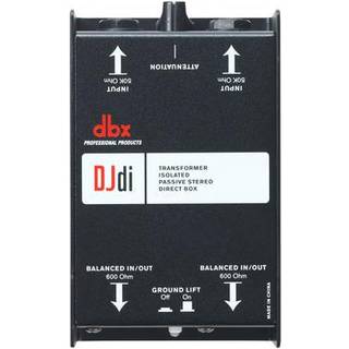 dbx DJDI 2-kanals Passiv DI Box