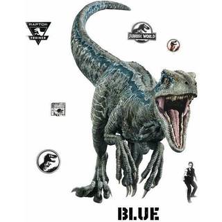 Jurassic World 2 BLUE VELOCIRAPTOR Gigant Wallsticker