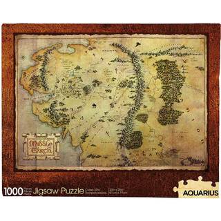 The Hobbit Jigsaw Puzzle Map (1000 pieces)