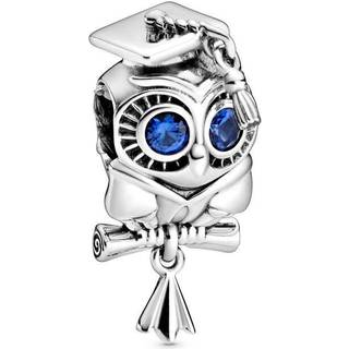 Pandora Wise Owl Graduation Charm - Silver