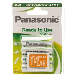 Panasonic LR06 READY TO USE AA BATTERI 1900MAH 4 STK I BLIST