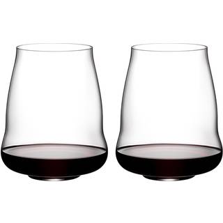 Riedel Pinot Noir/nebbiolo Rødvinsglas 2-pak - Vinglas Krystalglas Klar - R-6789/07