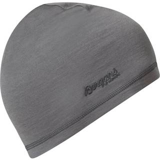 Bergans Juniors' Wool Beanie Solid Grey, 50
