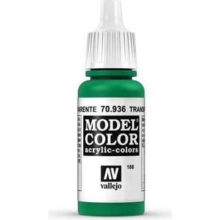 Vallejo Model Color 17Ml Transparant Green [Levering: 1-2 dage]