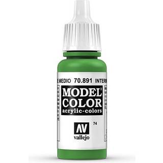 Vallejo Model Color 17Ml Intermediate Green [Levering: 1-2 dage]