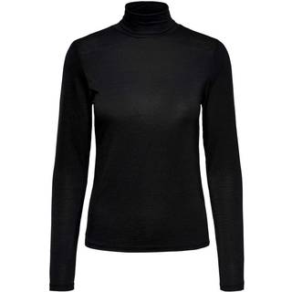 Lela High Neck top, black, x-small
