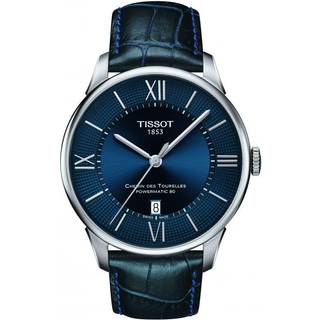 Tissot T099.407.16.048.00 T-Classic Blå/Læder Ø42 mm