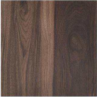 selvklæbende gulvbrædder 55 stk. 5,11 m² PVC mørkebrun