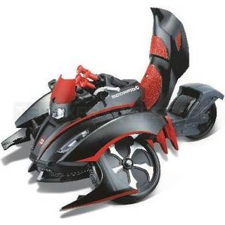 Maisto Street Troopers, Scorpion, fjernstyret motorcykel m/ missiler, sort/rød [Levering: 1-2 dage]