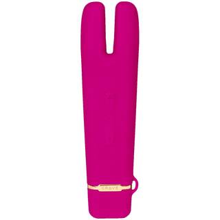 Crave Duet Flex - genopladelig klitorisvibrator (pink)